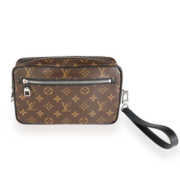 Louis Vuitton Monogram Macassar Canvas Kasai Clutch - Picture 1 of 8